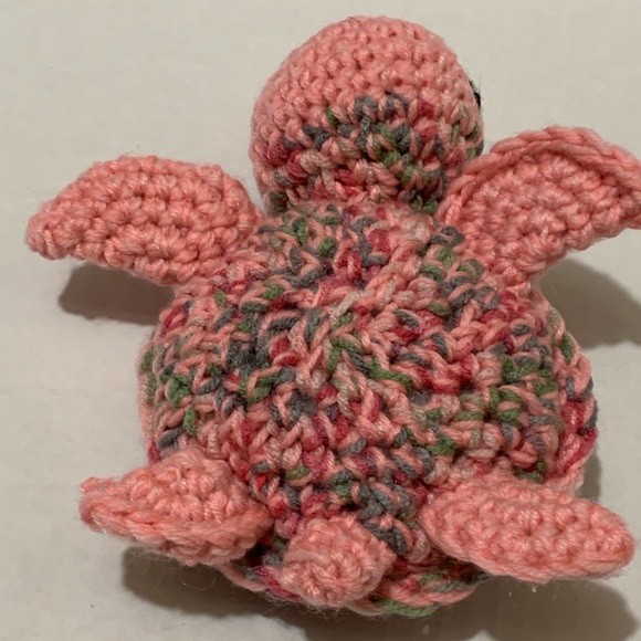 Nursery Decor Sea Turtle Crochet Turtle Handmade Stuffed Turtle - Picture 7 of 11